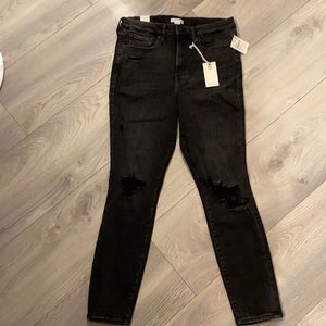 Good American black jeans